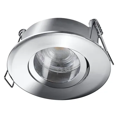 KOHTVALGUSTI LED SÜVISTATAV PRESS GU10 4,5W KROOM