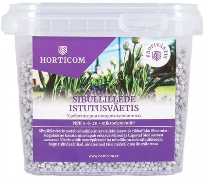 ISTUTUSVÄETIS SIBULLILLEDELE HORTICOM 1KG