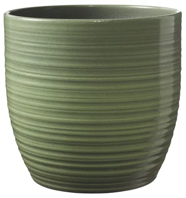ÜMBRISPOTT SOENDGEN KERAMIK BERGAMO MYSTIC STYLE Ø16X15CM LEHEROHELINE