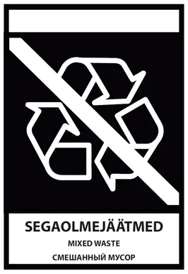 KLEEBIS SEGAOLMEJÄÄTMED 15X21CM