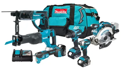COMBOKIT MAKITA DLX6141TX1 18V 3X5,0AH LI-ION