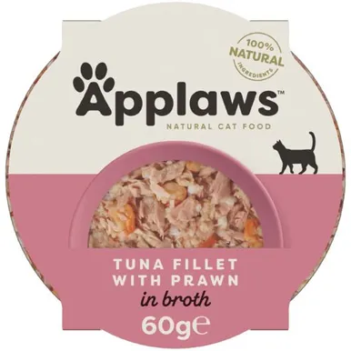 MÄRGTOIT APPLAWS KASSIDELE TUUNIKALA/KRABIGA 60G