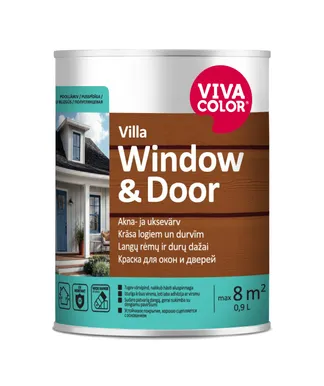 VÄRV VIVACOLOR VILLA WINDOW&DOOR A 0,9 L POOLLÄIKIV