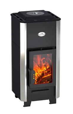 KAMIN VERTICAL PLIIDIPLAADI JA KLAASIGA