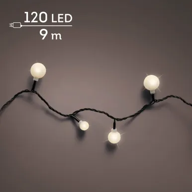 JÕULUVALGUSTUS LUMINEO VÄLIS/SISE CHERRY 120LED SOE/VALGE VALGUS 9M