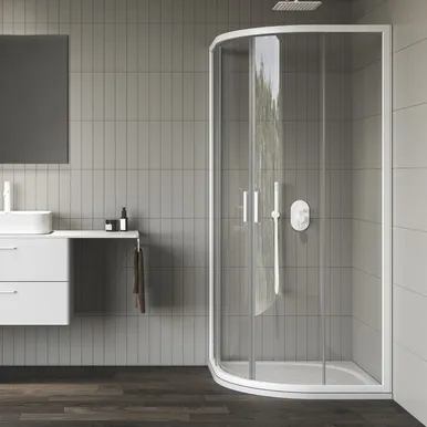 DUŠINURK RAVAK BLIX II NBLCP4 80CM VALGE
