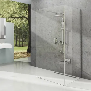 DUŠINURK RAVAK WALK-IN KOMPLEKT 120X90 VALGE MATT