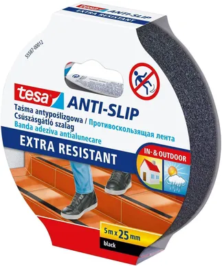TEIP LIBISEMIST TAKISTAV 5 M X 25 MM MUST