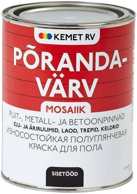 PÕRANDAVÄRV KEMET RV MOSAIIK 1L PRUUN