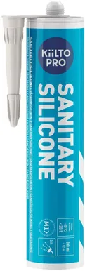 SANITAARSILIKOON KIILTO PRO 50 MUST 310ML