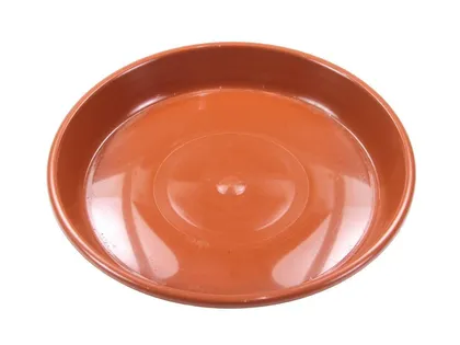 LILLEPOTI ALUS FORM PLASTIC 18CM TERRAKOTA