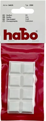 UKSESTOPPER 75X38 VALGE 8TK