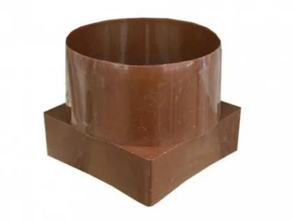 VENT.ADAPTER 90X90 D100 PRUUN EIROPLAST