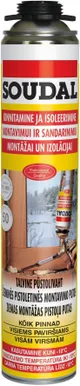 MONTAAŽIVAHT SOUDAL TALVINE KOLLANE GUN 750ML
