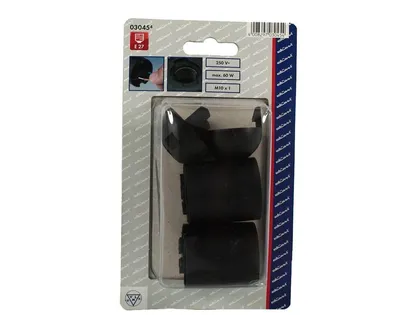 LAMBIPESA DÜWI E27 60W 2TK PAKIS MUST