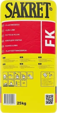 PLAATIMISSEGU SAKRET FK 25KG