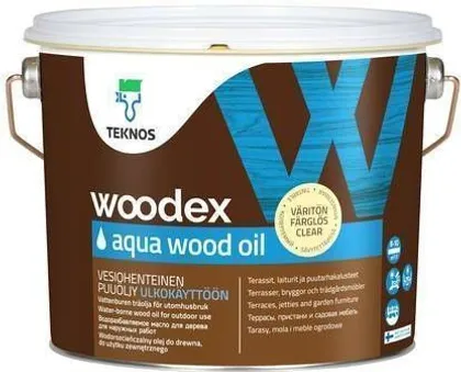 PUIDUÕLI TEKNOS WOODEX AQUA WOOD OIL 2,7L VÄRVITU