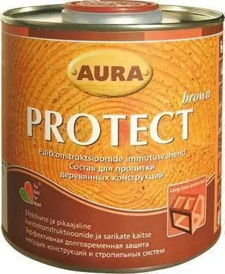 PUIDU SÜVAIMMUTUSVAHEND AURA PROTECT BROWN 0,7L PRUUN
