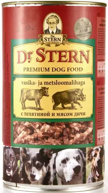 LEMMIKLOOMA KOERAKONSERV DR.STERN 1,25KG