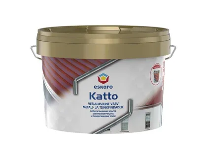 VÄRV RK PELTIKATTOMAALI PUNANE 2,7L
