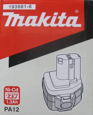 AKU 12V 1,3AH MAKITA