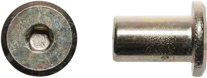 DEKORATIIVMUTTER M6X16 KOLLANE ZN 10TK PAKIS