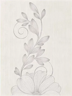 KERAAMILINE DEKOORPLAAT STACATTO BIANCO KWAIT 25X33,3CM