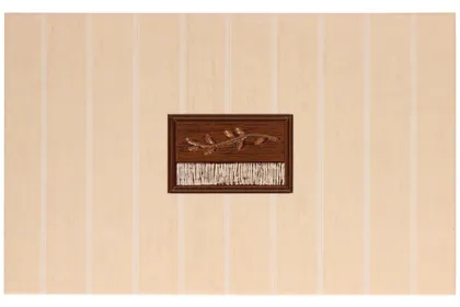 KERAAMILINE DEKOORPLAAT RAMMIATA BROWN 250X400MM