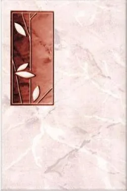 KERAAMILINE DEKOORPLAAT ROME LIGHT BORDEAUX 200X300MM