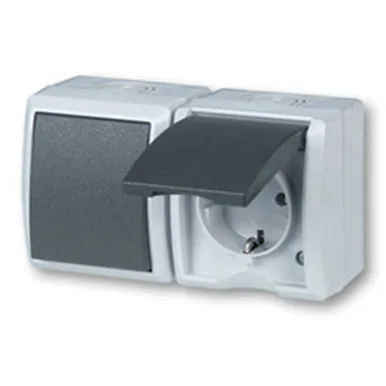 P.PESA PIND.10221 16A /LÜLITI 10A HALL IP44 16A 250V