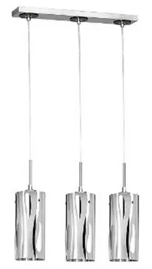 LAELAMP GLASGOW RIPPUV 3X60W E27