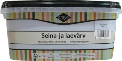 SEINA- JA LAEVÄRV CREYA 2,5L HELESININE (BH 9137) MATT