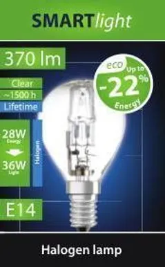 HALOGEENLAMP 28W E14 G45 230V