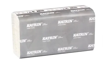 LEHTKÄTEPABER KATRIN PLUS 2-KIHILINE M/MINI WHITE 135TK