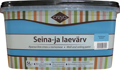 SEINA- JA LAEVÄRV CREYA 5L TÜRKIISSININE (BH 9597) MATT