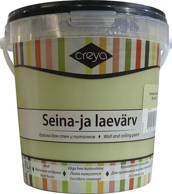 VÄRV KREEMROHELINE MATT 1L BH 9499