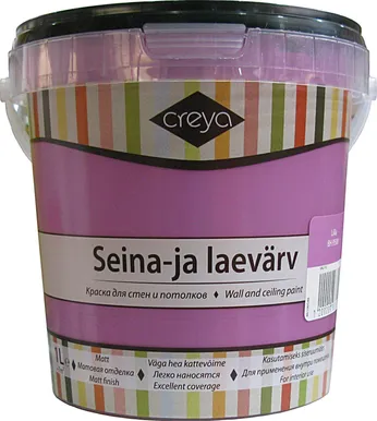 SEINA- JA LAEVÄRV CREYA 1L LILLA (BH 9508) MATT