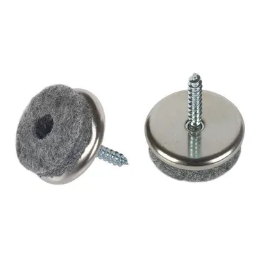 MÖÖBLIKAITSE KRUVIGA, VALGE, 4TK, 24MM