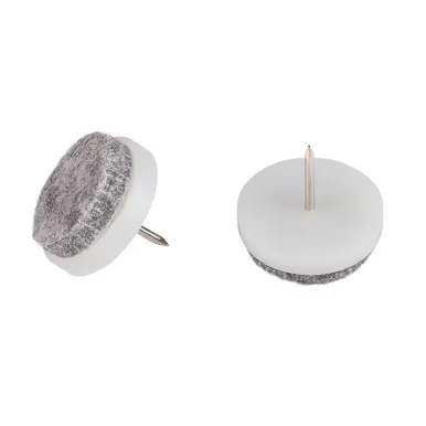 MÖÖBLIKAITSE KRUVIGA VALGE 8TK 24MM