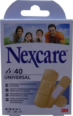 PLAASTRID 3M NEXCARE UNIVERSAL 40TK