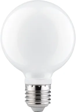 LEDLAMP GLOBE80 7W E27 OPAL 2700K PAULMANN