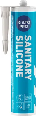 SANITAARSILIKOON KIILTO PRO 33 KAKAOPRUUN 310ML