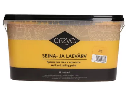 SEINA- JA LAEVÄRV CREYA 5L ORANŽ (BH 925) SIIDMATT