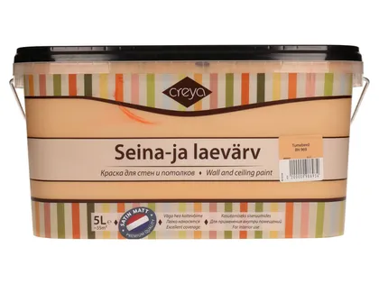 SEINA- JA LAEVÄRV CREYA 5L TUMEBEEŽ (BH 969) SIIDMATT