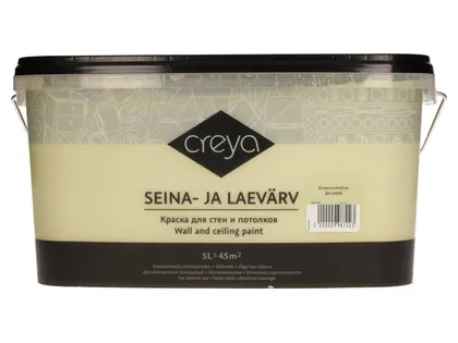 SEINA- JA LAEVÄRV CREYA 5L KREEMROHELINE (BH 9499) SIIDMATT