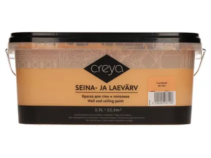 SEINA- JA LAEVÄRV CREYA 2,5L TUMEBEEŽ (BH 969) SIIDMATT