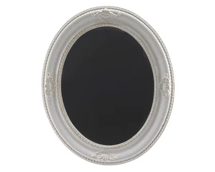 PEEGEL OVAALNE 54X64CM VALGE ANTIIK