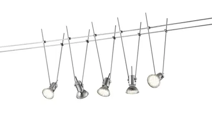 KOHTVALGUSTI KOMPLEKT TRIO TROSSIL BASIC LED 5X3W GU5.3