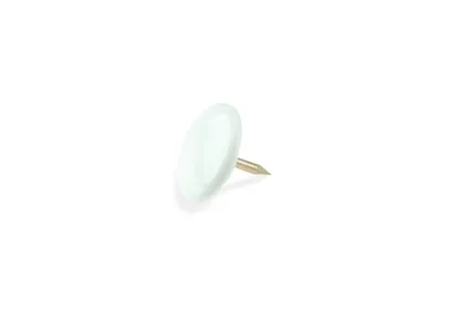 KNOPKAD 10MM PLASTIK VALGE 150TK PAKIS