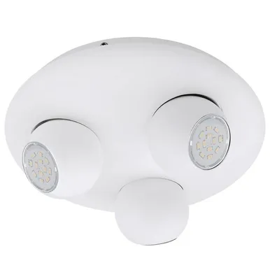 KOHTVALGUSTI NORBELLO 3X5W LED GU10 VALGE EGLO